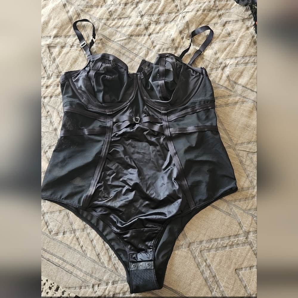 Black Bodysuit Lingerie